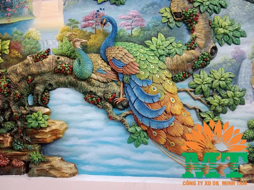 Phù Điêu Cổ Điển Trang Trí Tại Cà Mau